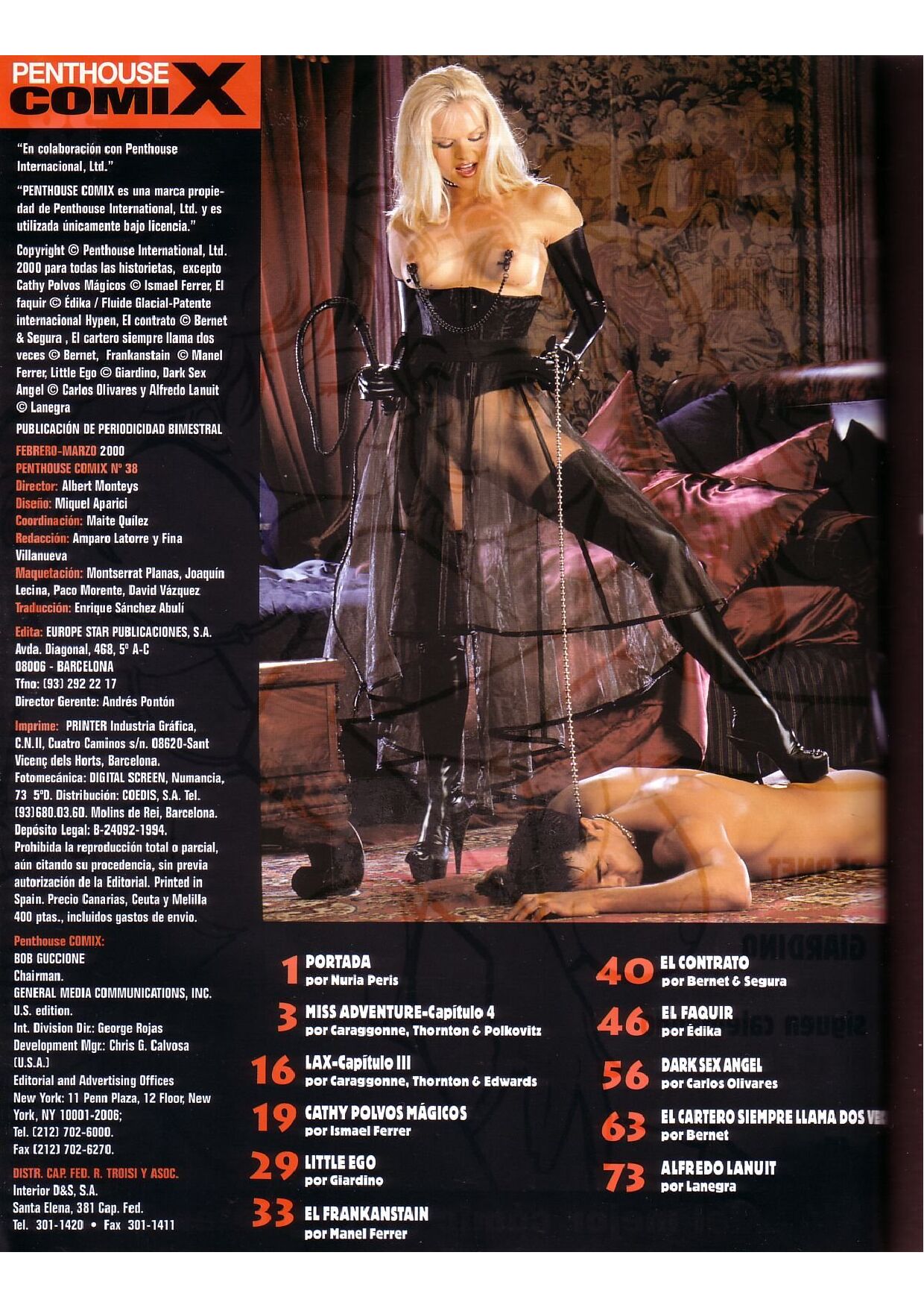 Penthouse Comix 38 image number 1