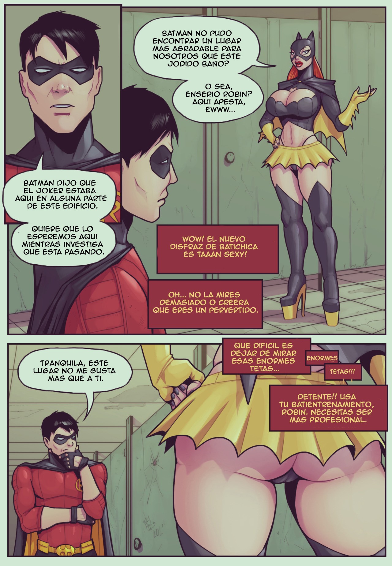 Batgirl Loves Robin image number 1