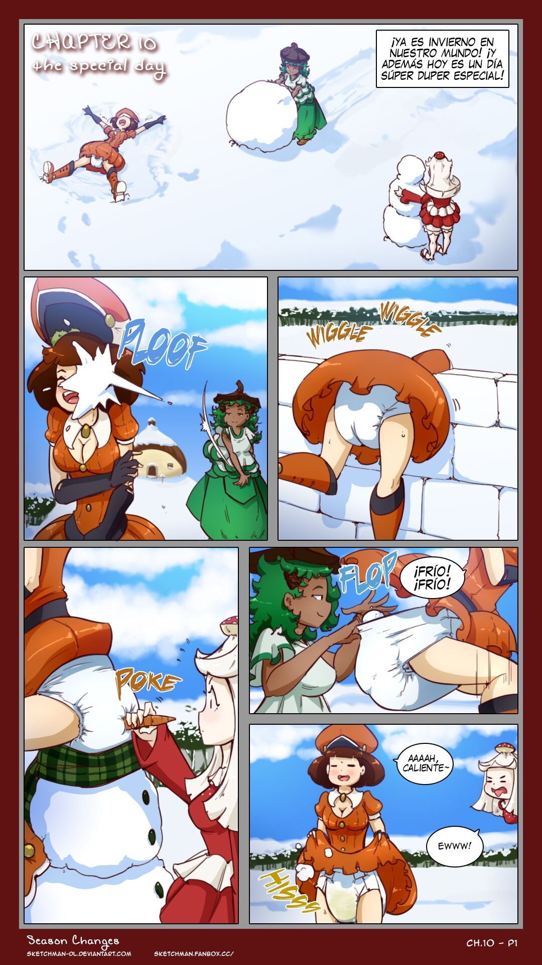 Season Changes  - COMIC ESPANOL / SketchMan-DL