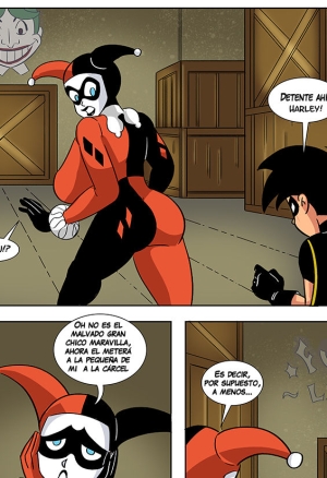 Harley and Robin in \"The Deal\"