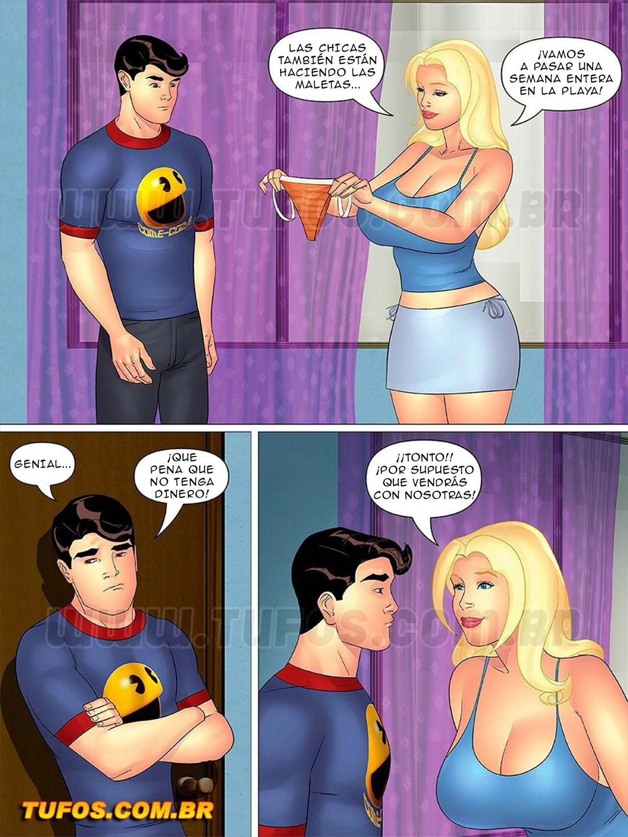 Tia, Primas E Cia. 25 Un Microbikini. image number 2