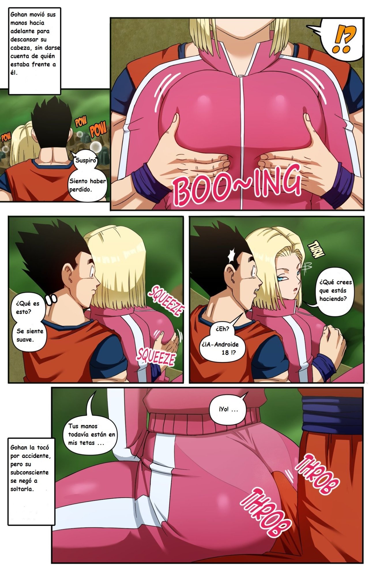 Android 18 & Gohan 2 image number 2