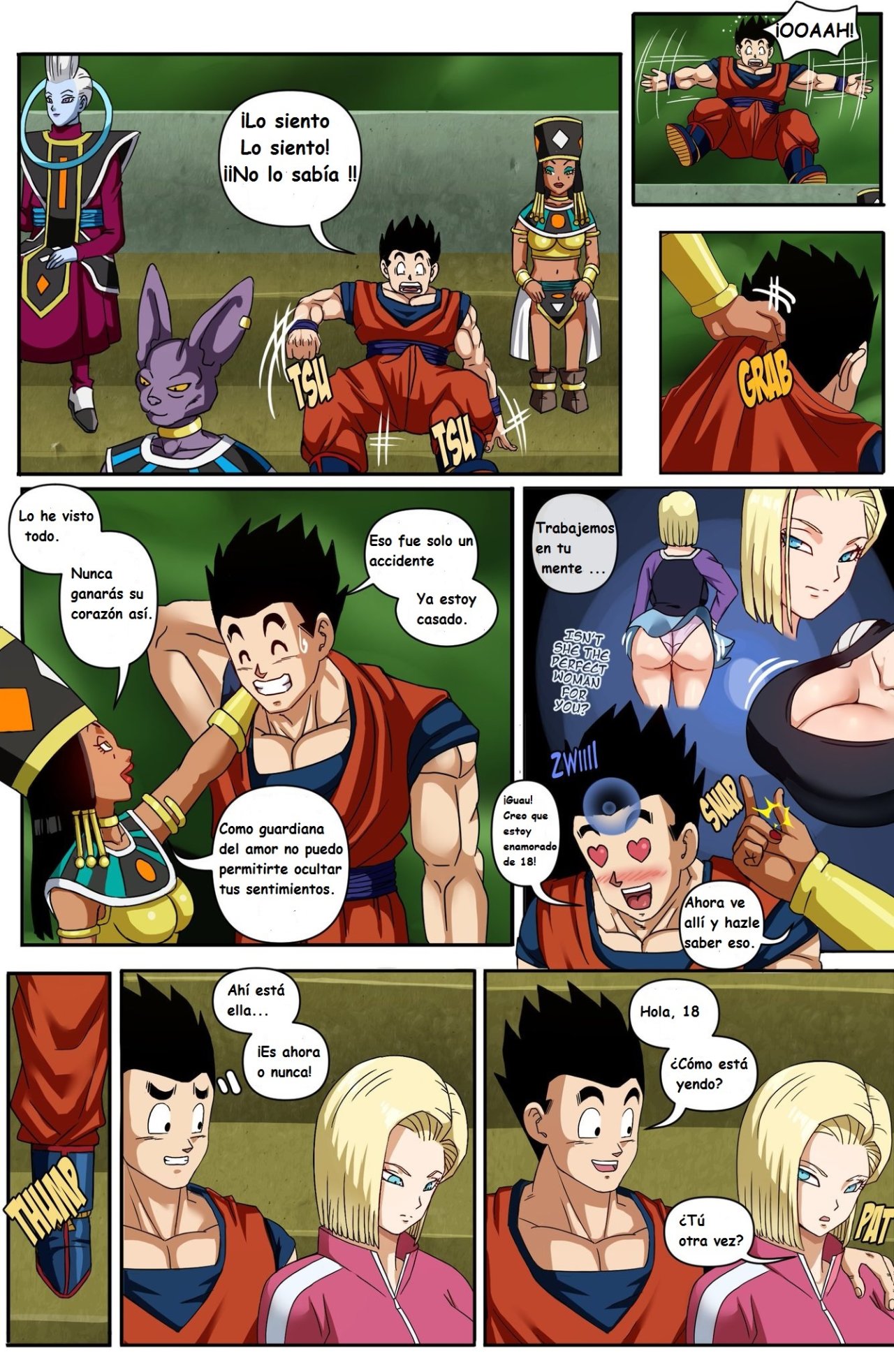 Android 18 & Gohan 2 image number 3
