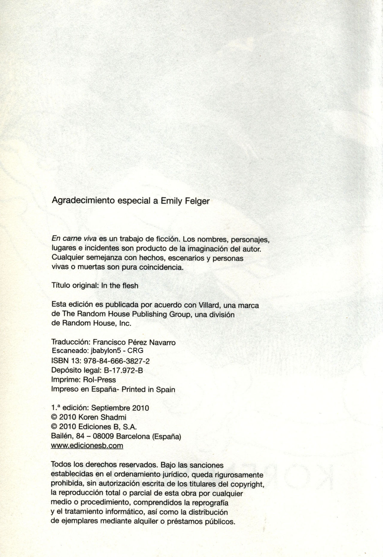 En carne viva, Historias image number 3