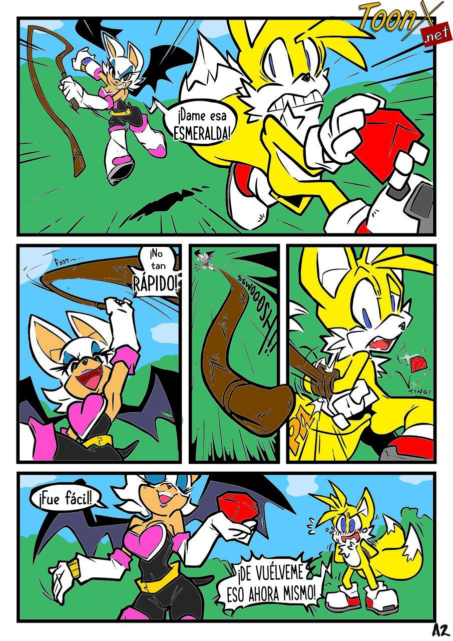 Rouge vs Tails image number 1