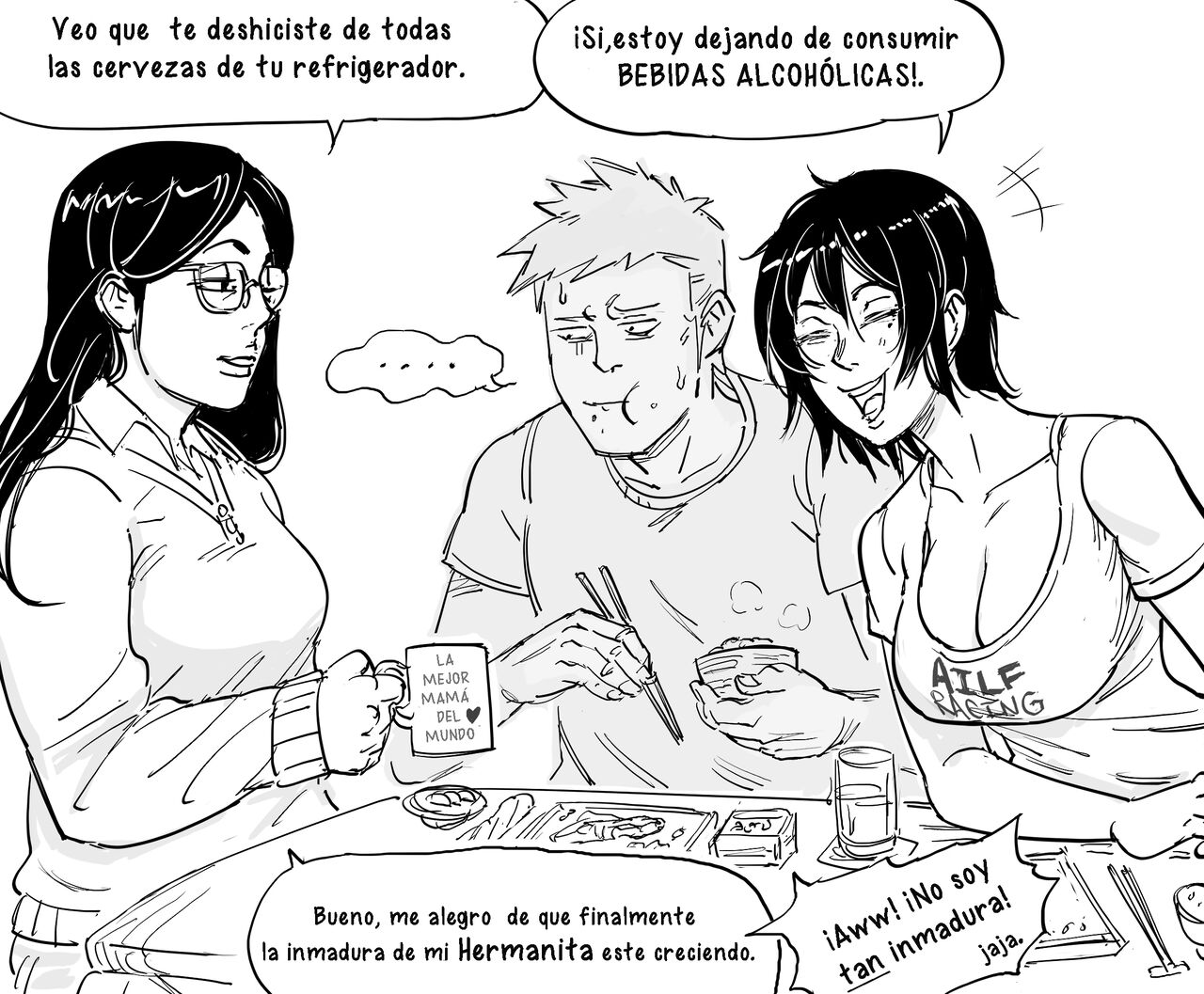 Drunk aunt keeps on suggesting silly jokes+extras image number 4