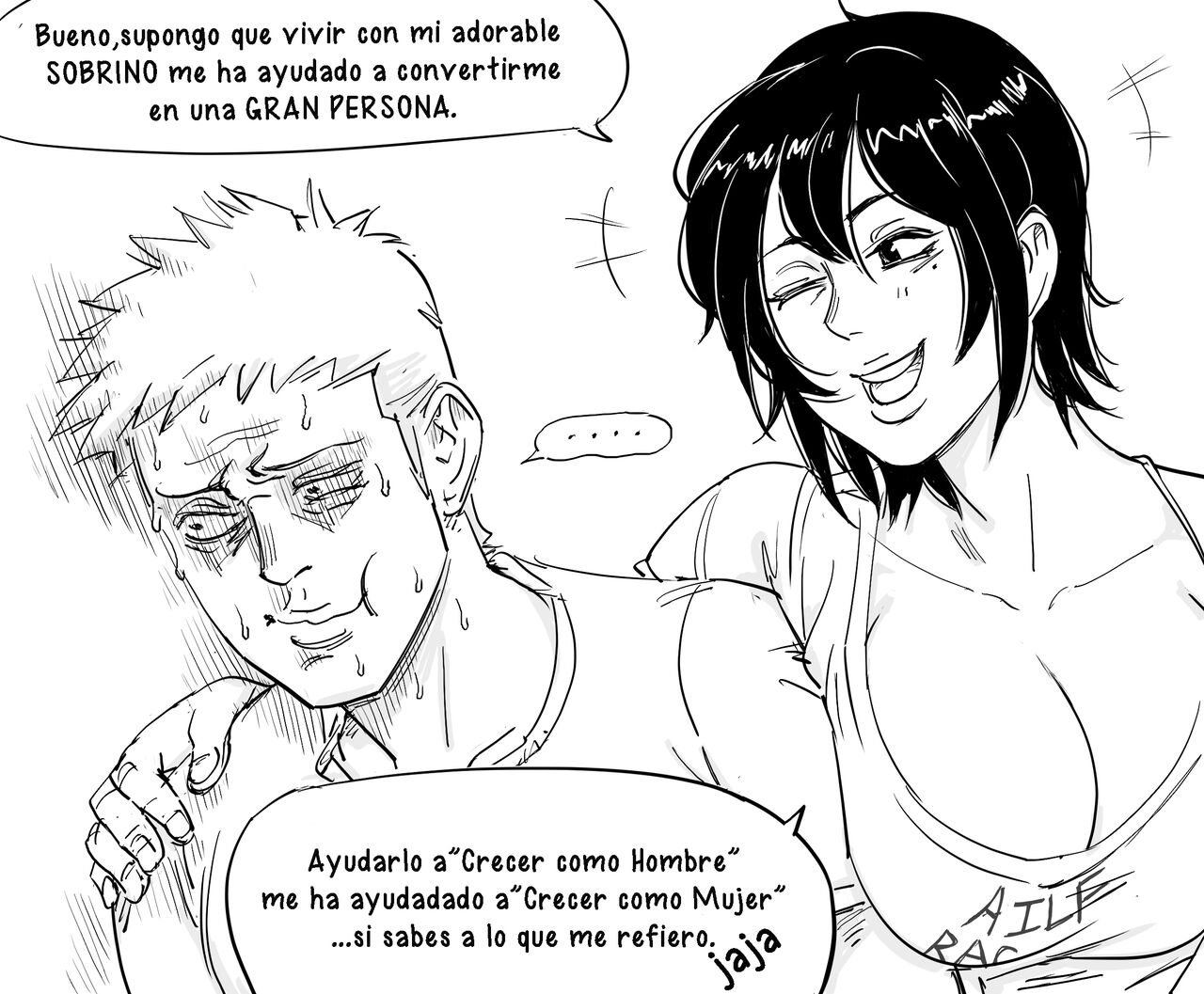 Drunk aunt keeps on suggesting silly jokes+extras image number 5