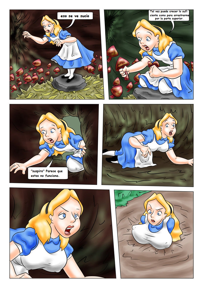 Alice in tickleland Spanish image number 7