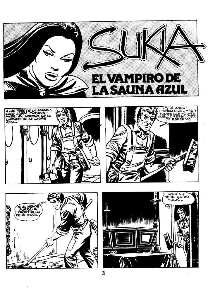 Sukia 03 - La Vampira del sauna azul image number 2