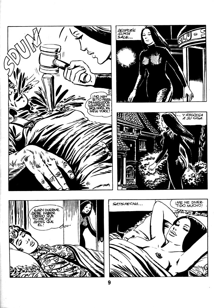 Sukia 03 - La Vampira del sauna azul image number 8