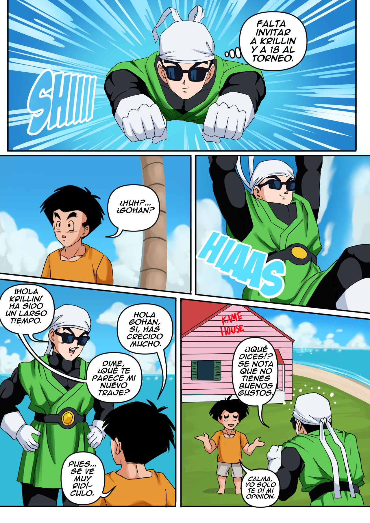 Androide 18 y Gohan image number 3