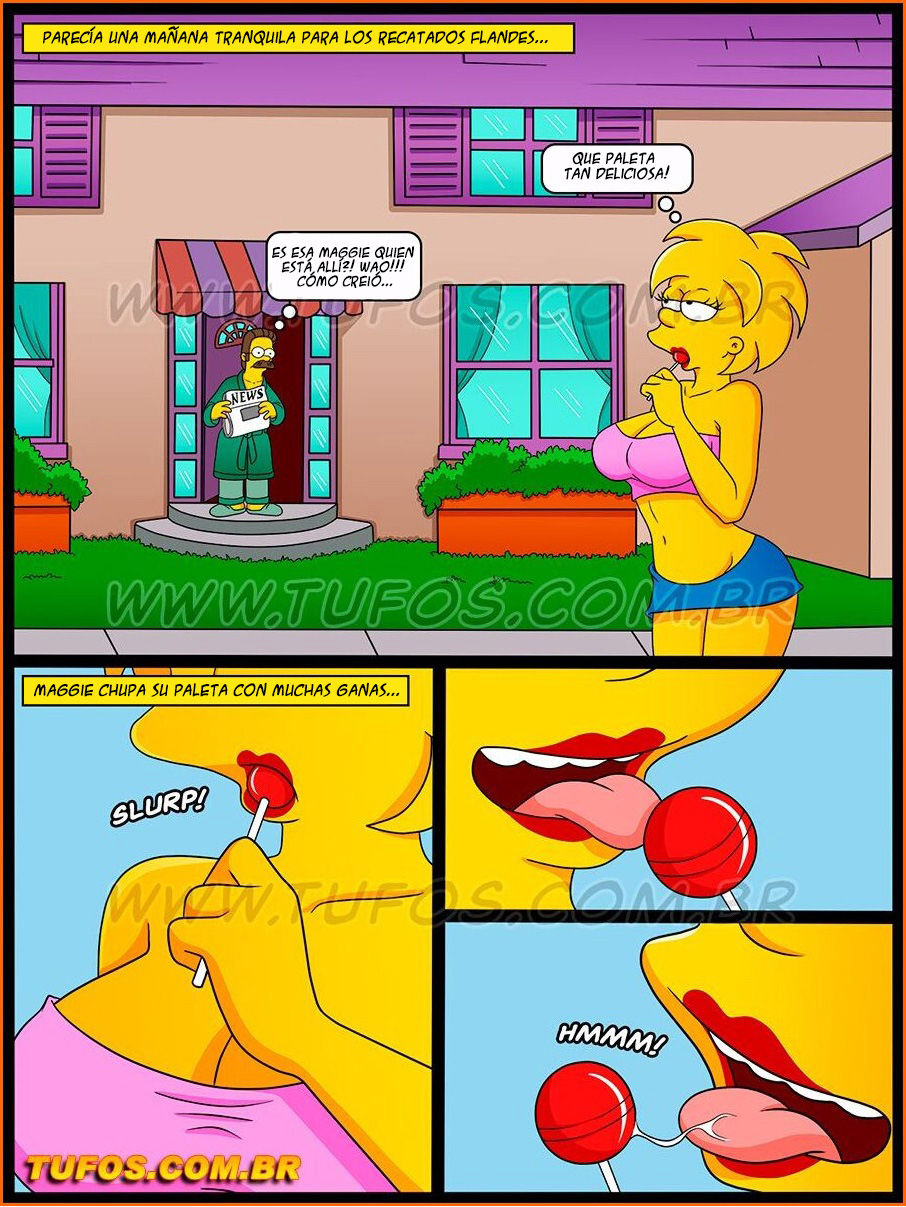 La Paleta del Pecado   Los Simpsons Porno image number 1