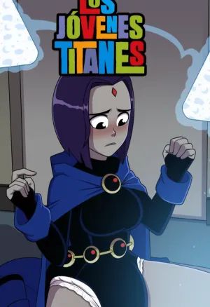 Un problema inesperado en el bano de una joven titan