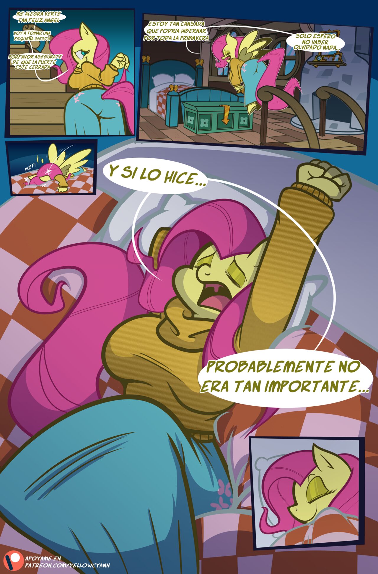 Fluttershys Overtime  ESP image number 2