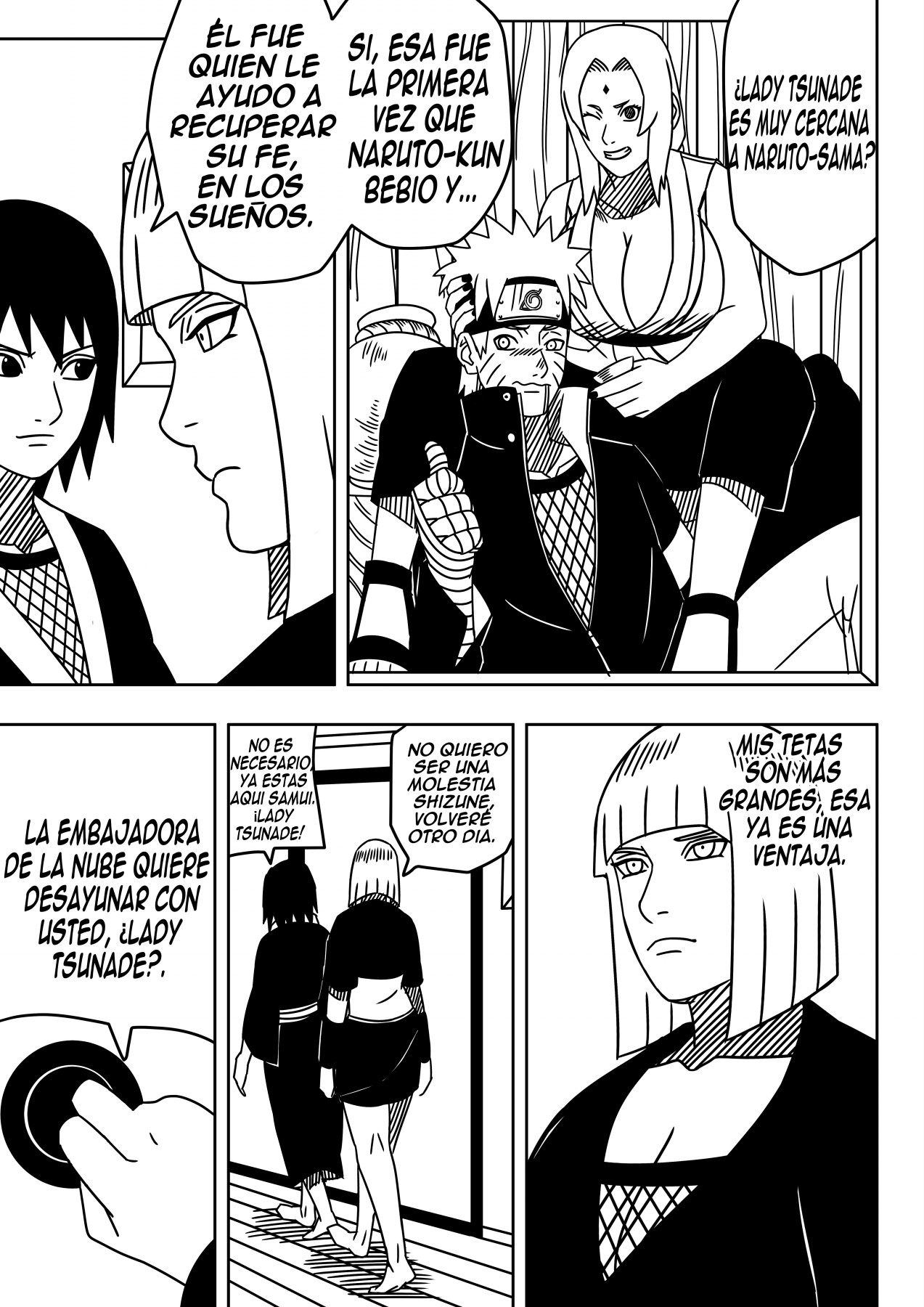 Shizune en Shock image number 4