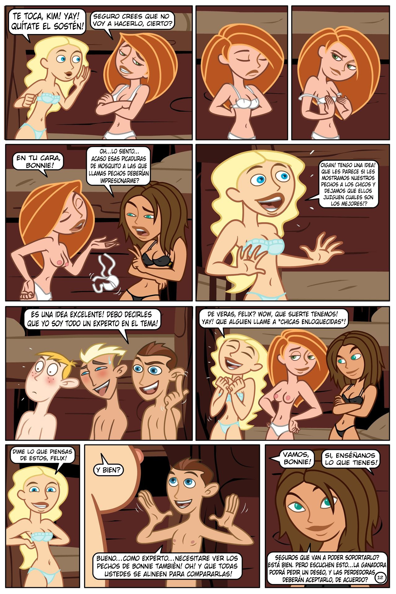 Kim Possible Girar, Beber & Desvestirse! image number 12