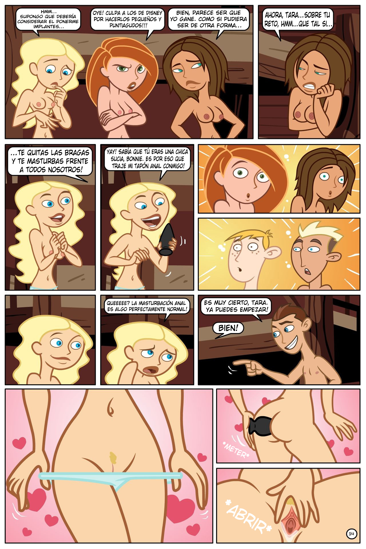 Kim Possible Girar, Beber & Desvestirse! image number 14