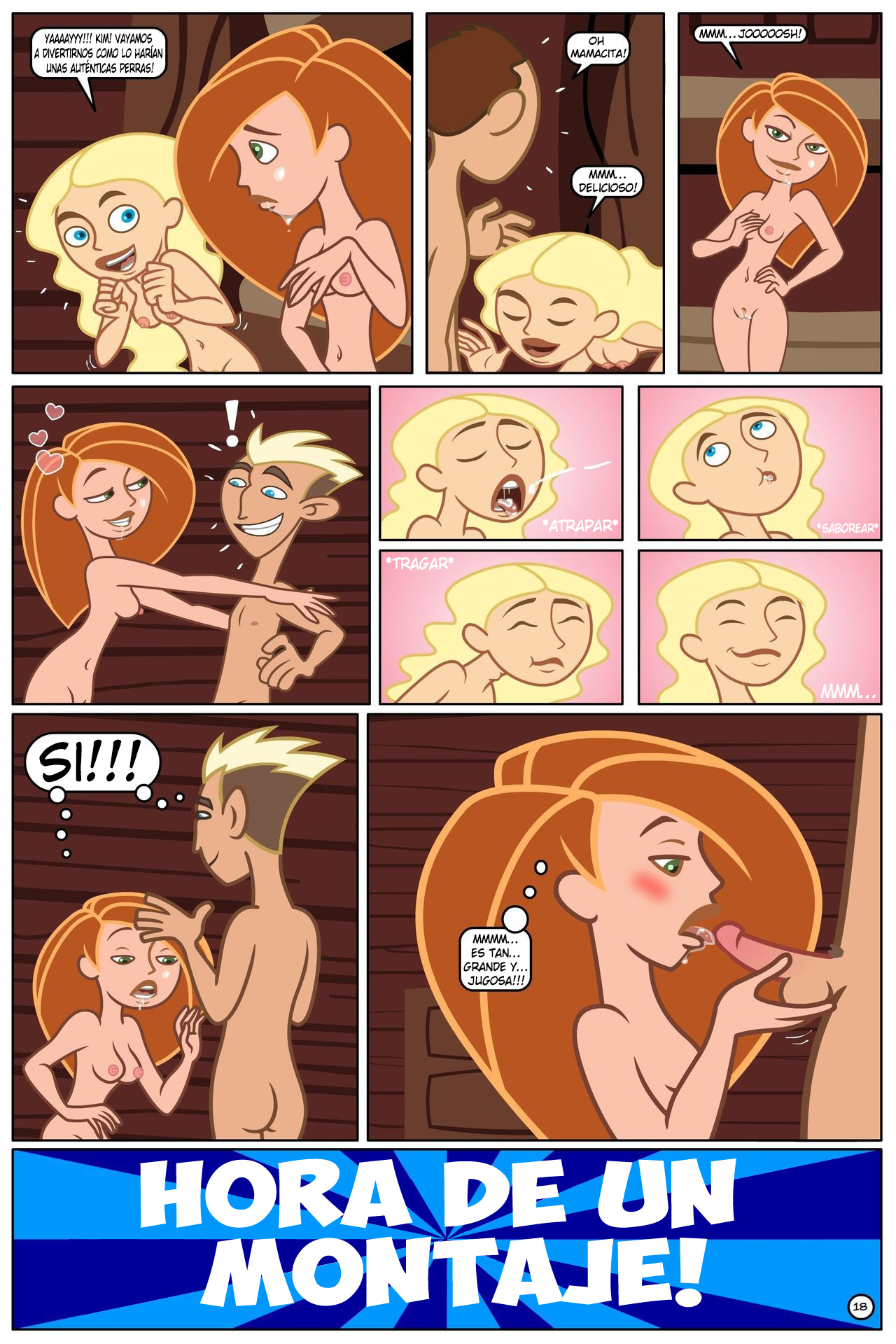 Kim Possible Girar, Beber & Desvestirse! image number 18