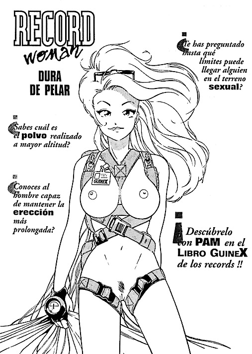 Record Woman - El Jueves - Pencomix - by Ismael Ferrer