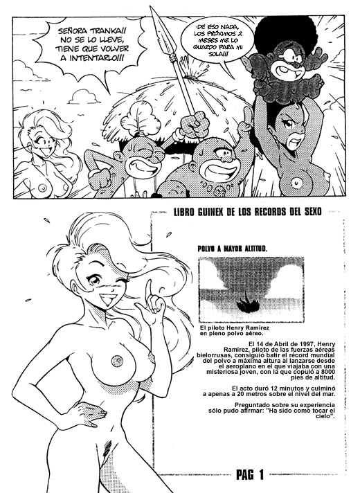 Record Woman - El Jueves - Pencomix - by Ismael Ferrer image number 9