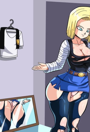 Android 18 Meets Krillin