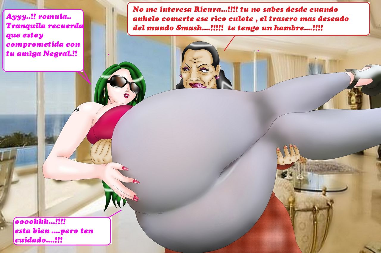 LOS AMORES DE LA VIEJA ROMULA -   YURI COMICS. image number 2