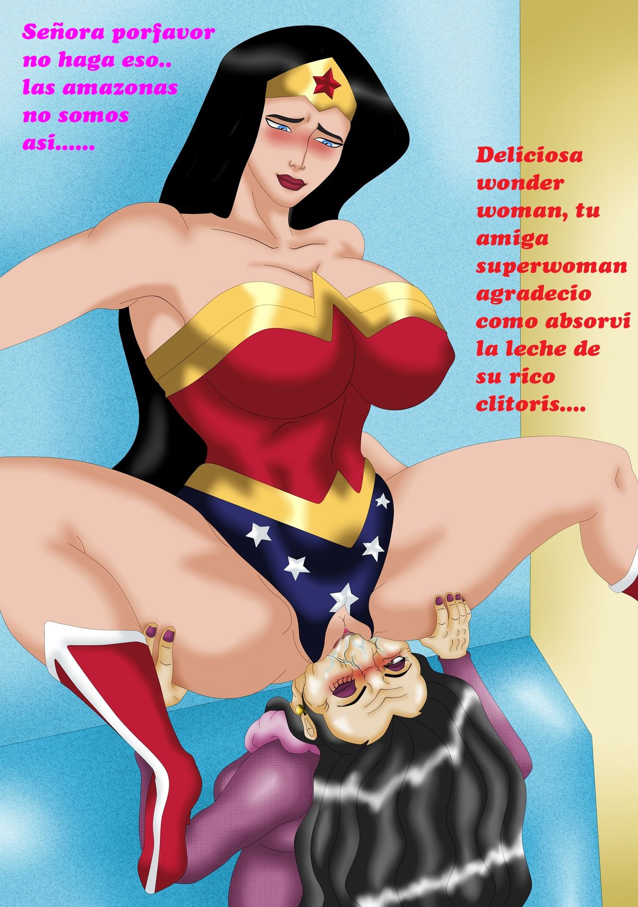 LOS AMORES DE LA VIEJA ROMULA -   YURI COMICS. image number 29