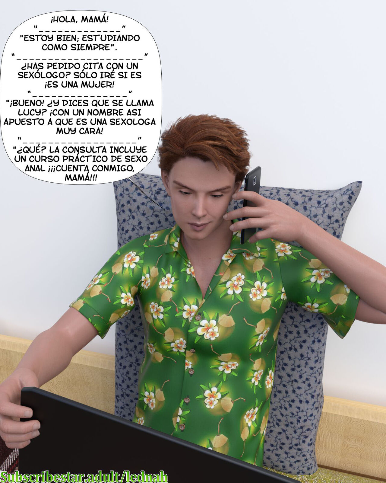 Las Aventuras XXX Dennis Sanchez - 4. Visita a la Sexologa 1 image number 2