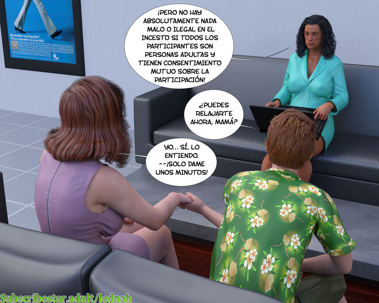 Las Aventuras XXX Dennis Sanchez - 4. Visita a la Sexologa 1 image number 8