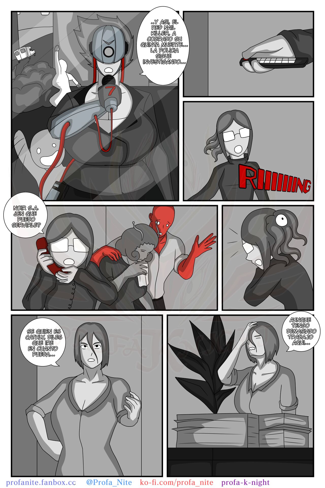 Uncanny Gray: The Dark/Light City 1: The Red Nail Killer image number 2