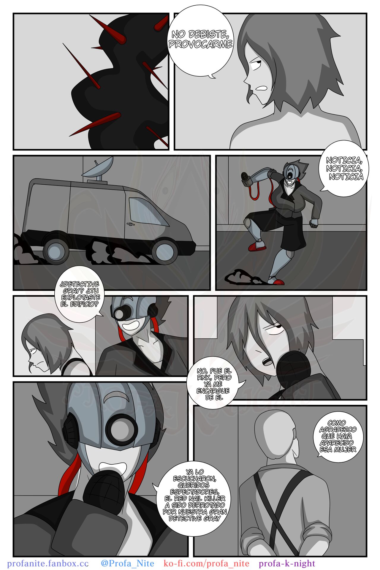 Uncanny Gray: The Dark/Light City 1: The Red Nail Killer image number 19