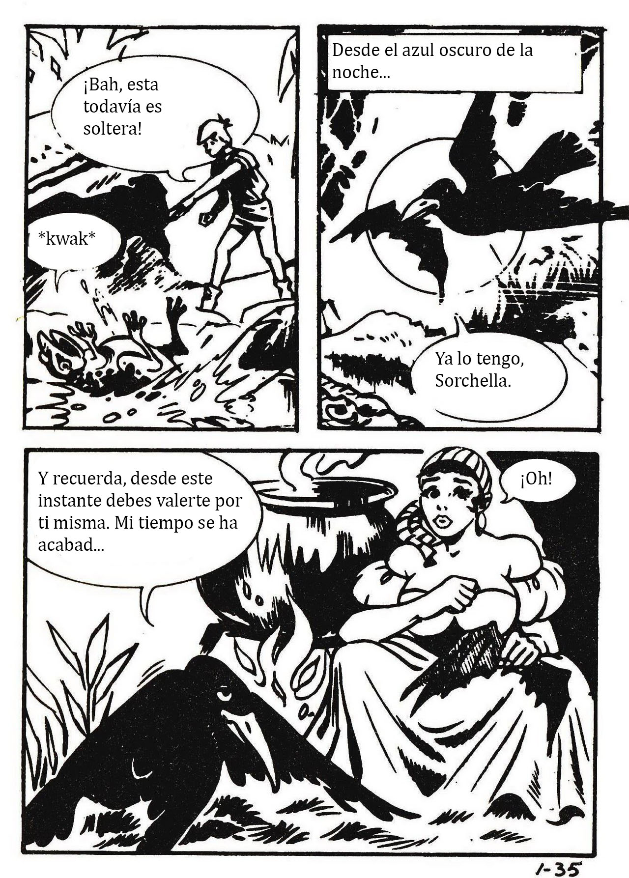 Sorchella 01 - Una joven bruja image number 35