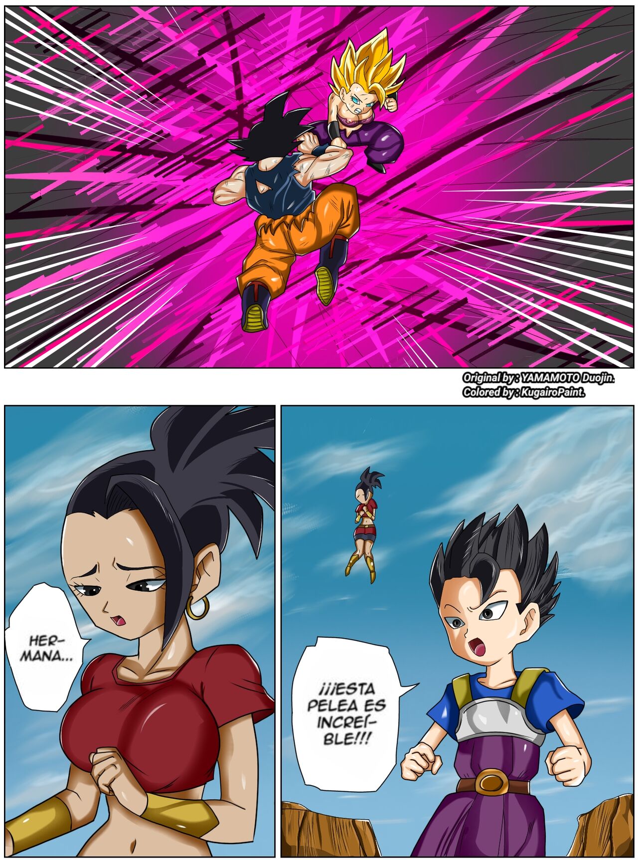 kefla vs Goku image number 1