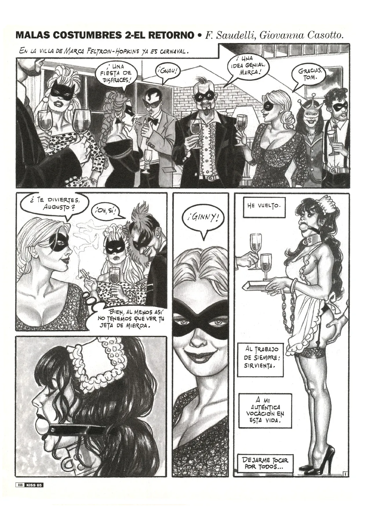 Giovanna Casotto en Kiss Comix image number 267