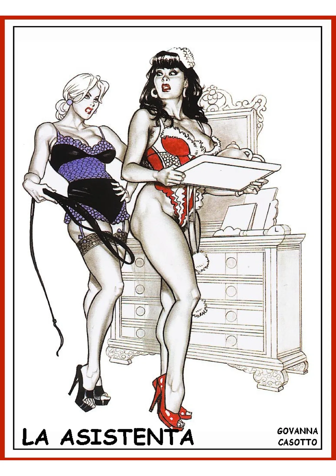 Giovanna Casotto en Kiss Comix image number 357