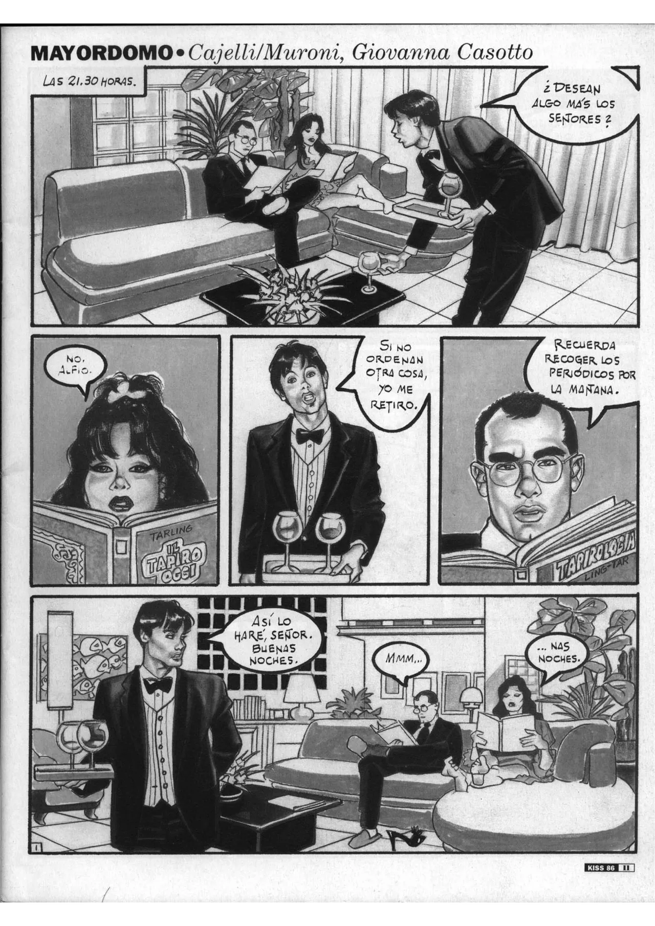 Giovanna Casotto en Kiss Comix image number 420
