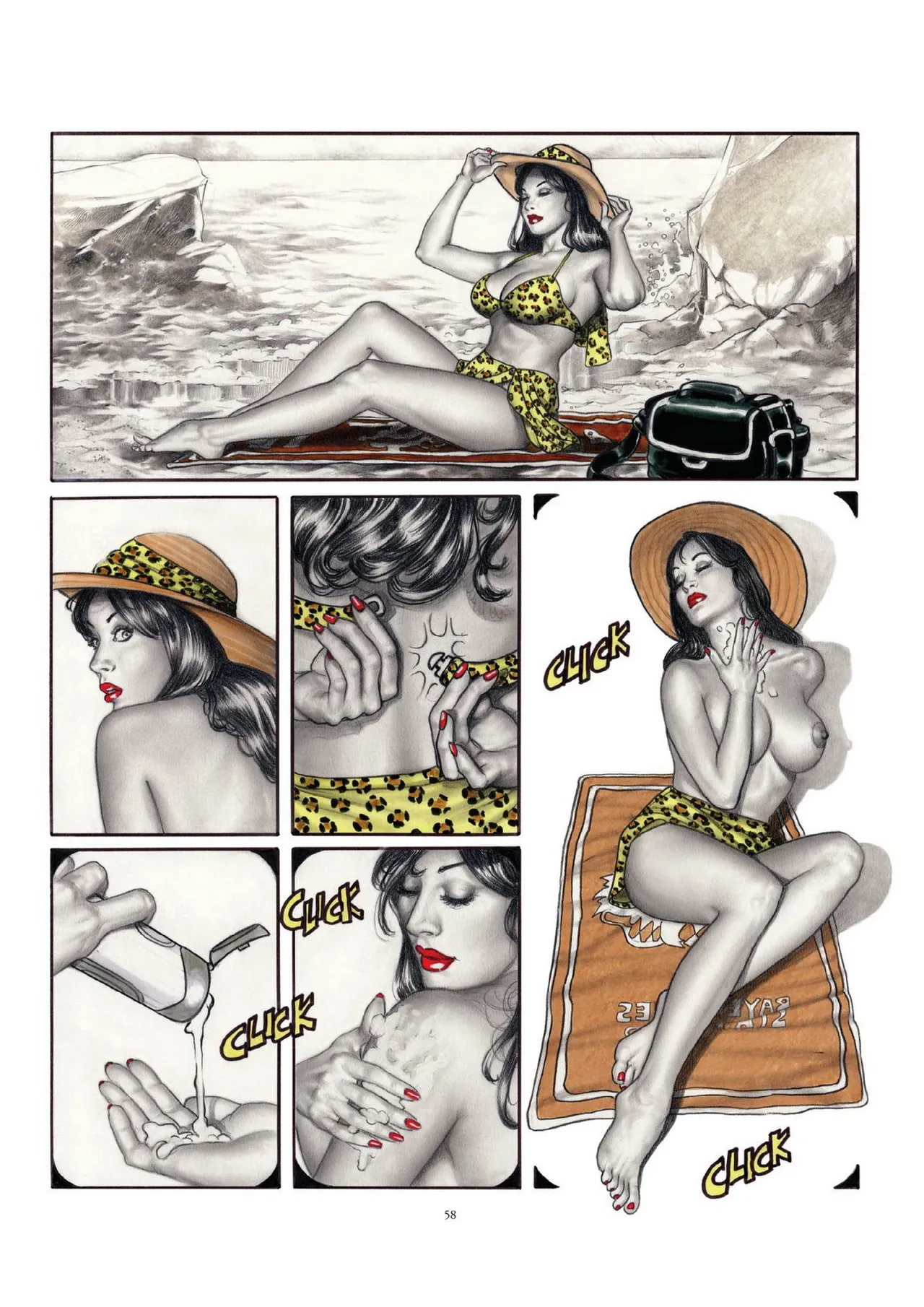 Giovanna Casotto en Kiss Comix image number 485