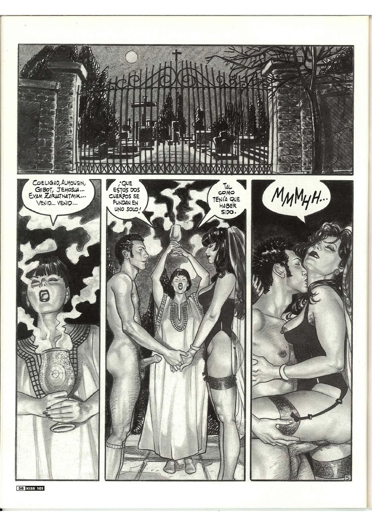 Giovanna Casotto en Kiss Comix image number 597