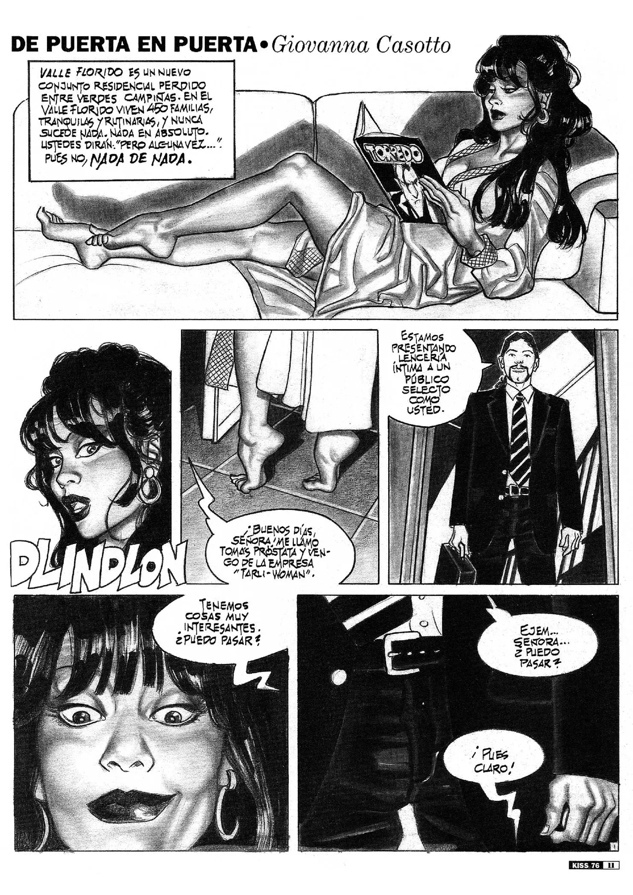 Giovanna Casotto en Kiss Comix image number 119