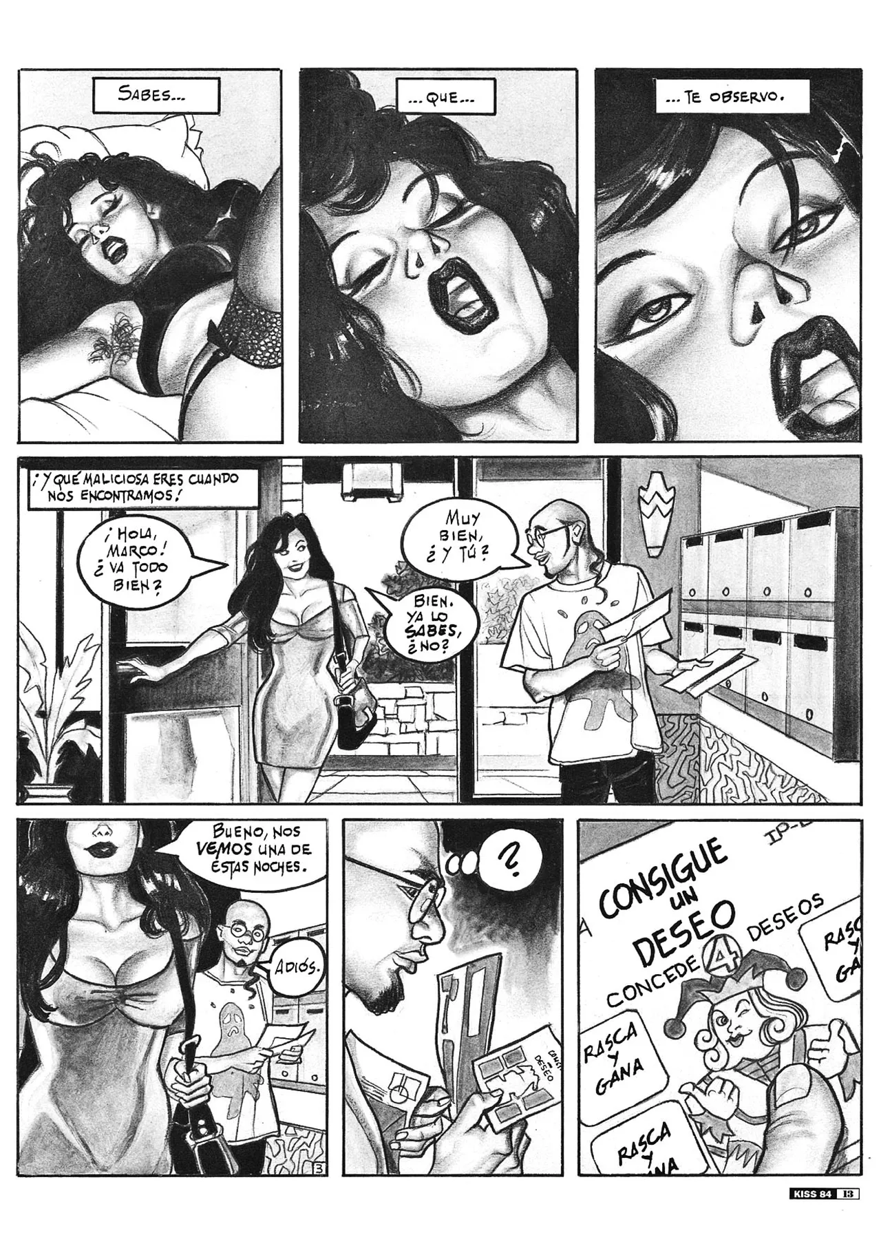 Giovanna Casotto en Kiss Comix image number 129