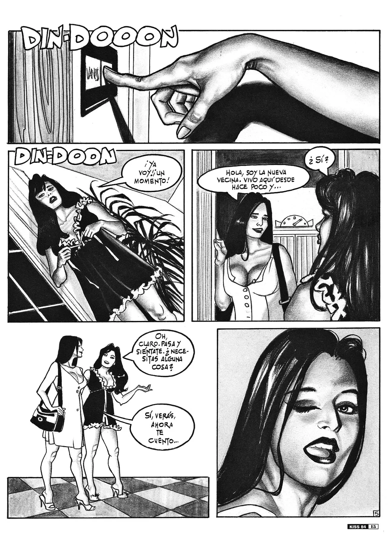 Giovanna Casotto en Kiss Comix image number 131