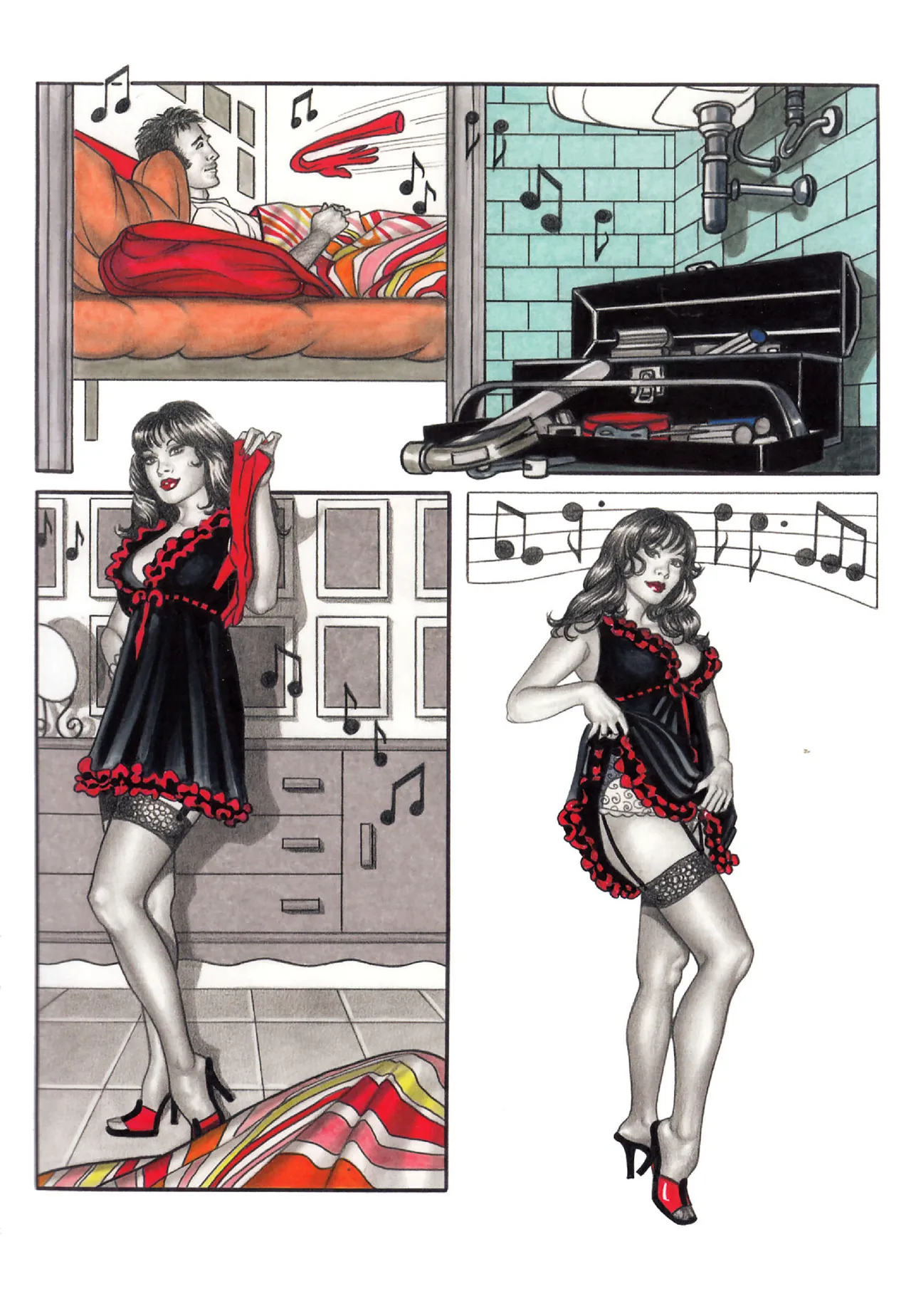 Giovanna Casotto en Kiss Comix image number 19