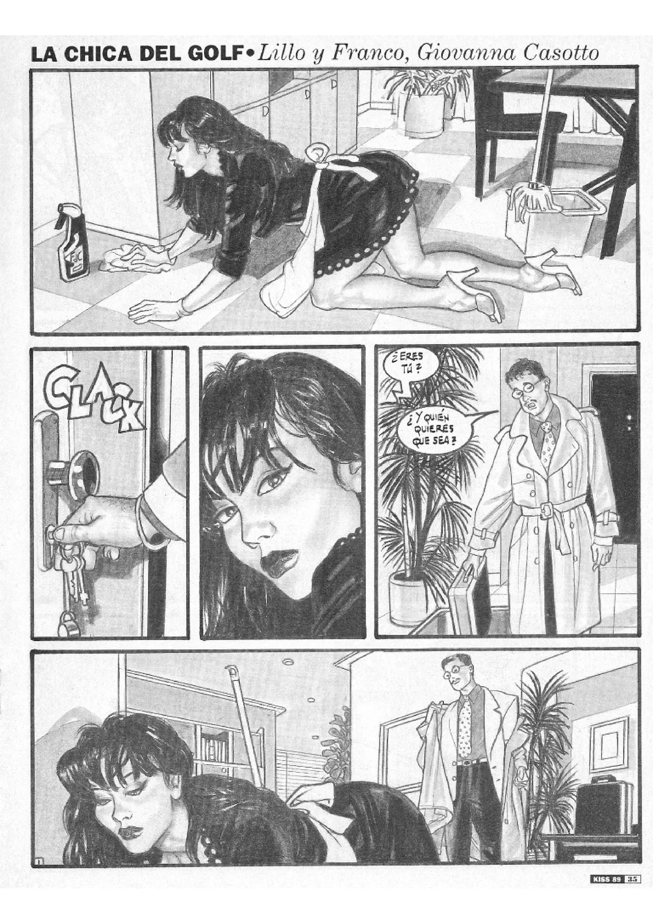 Giovanna Casotto en Kiss Comix image number 214