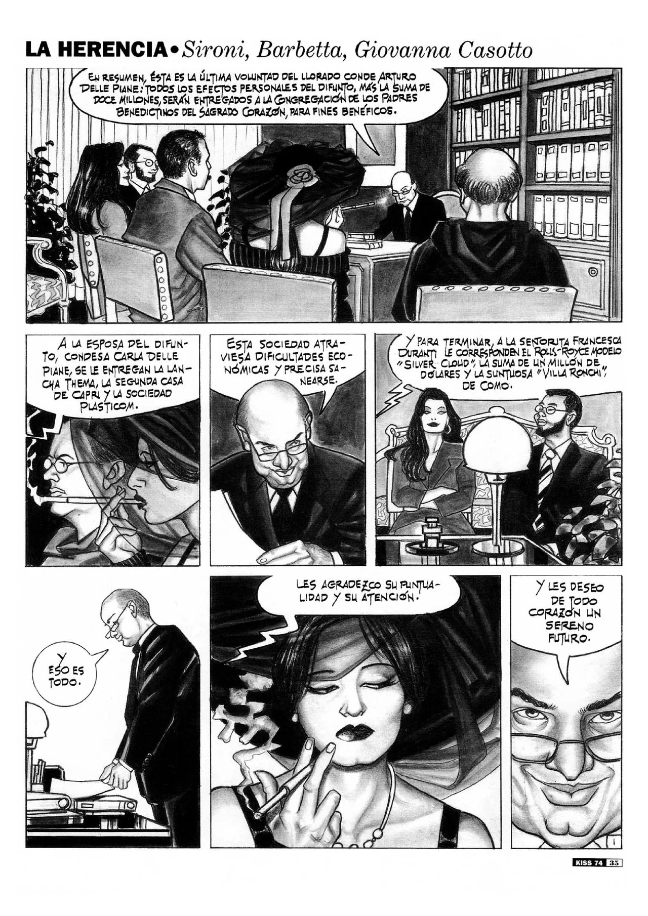 Giovanna Casotto en Kiss Comix image number 230