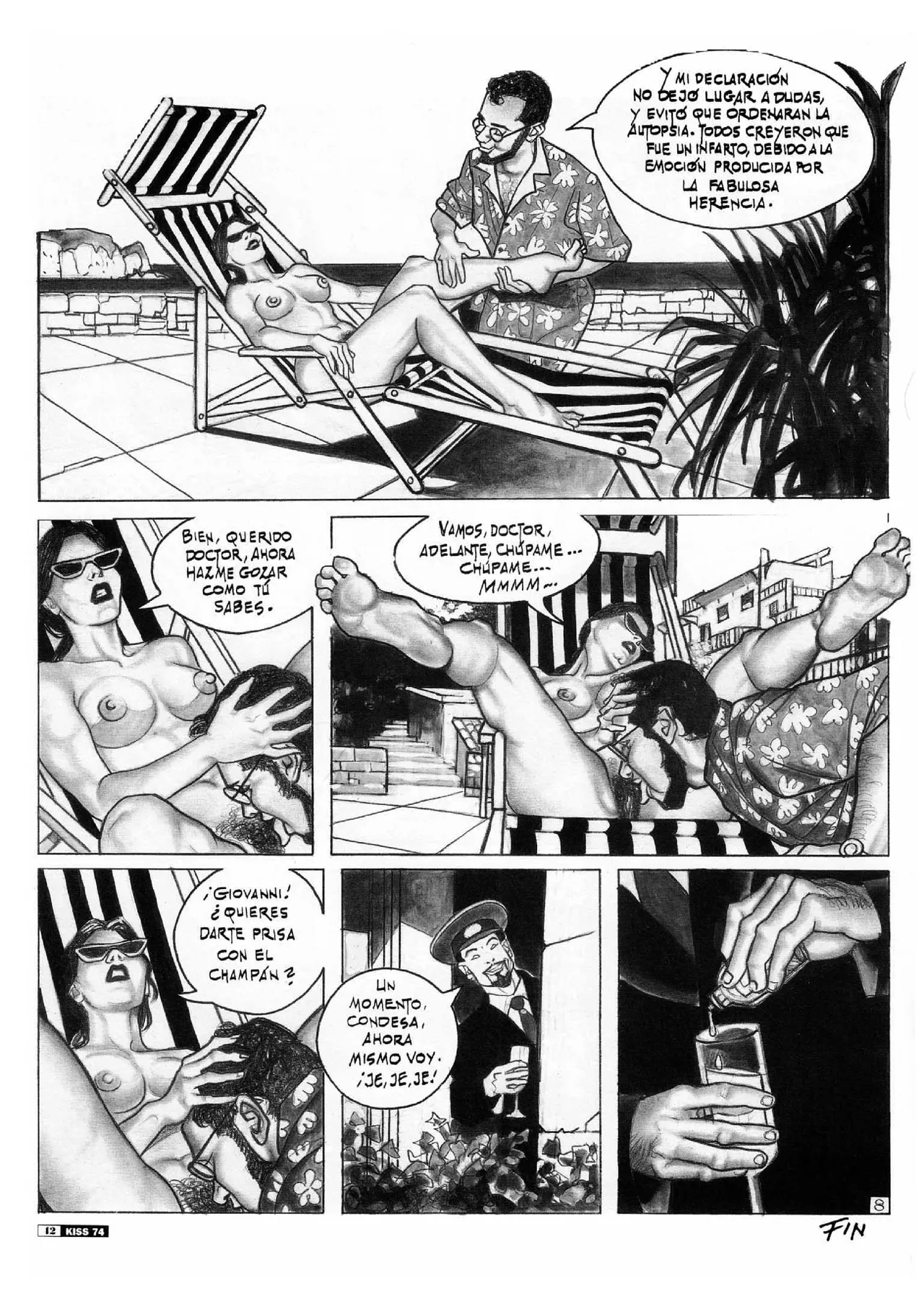 Giovanna Casotto en Kiss Comix image number 237