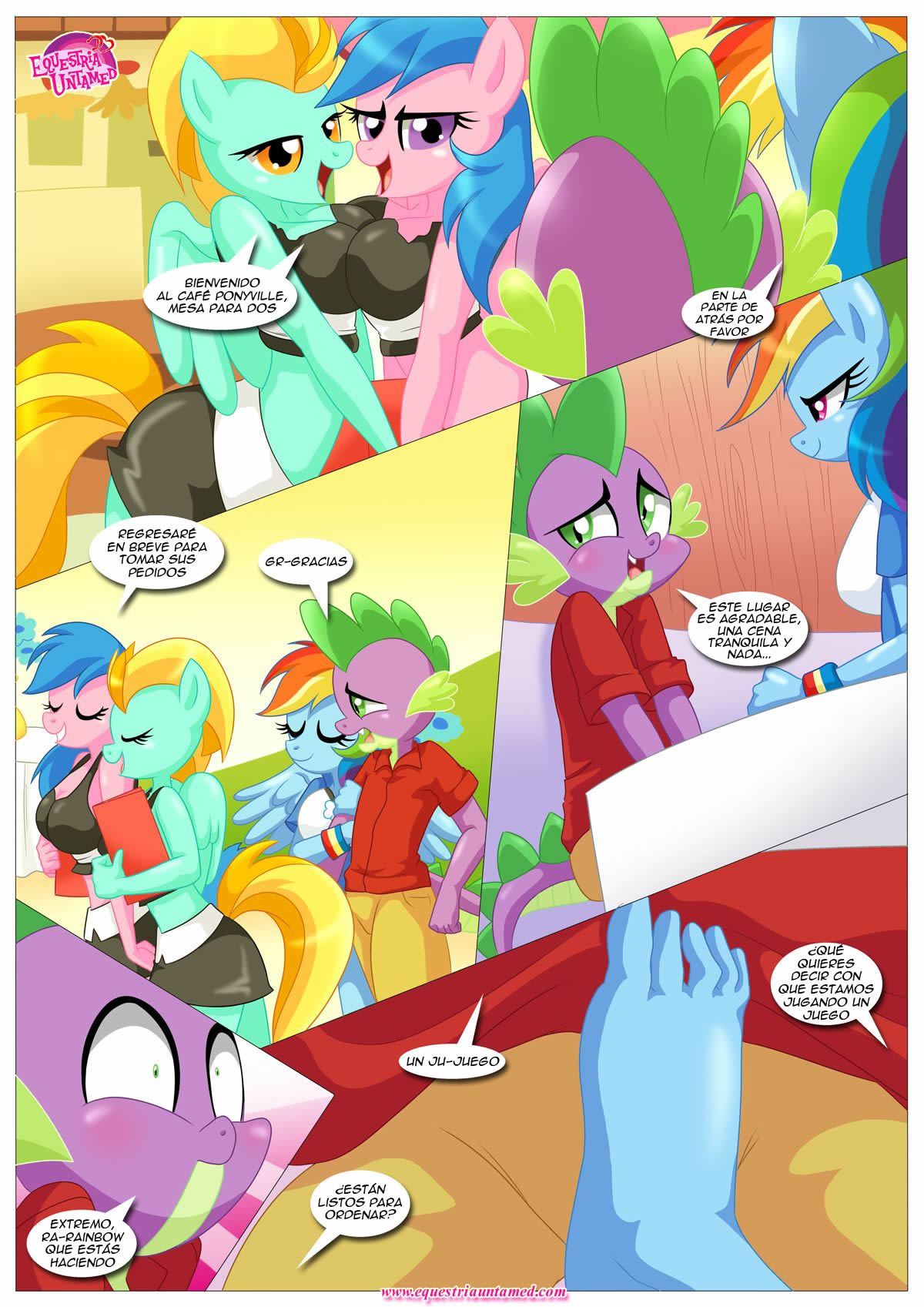 Rainbow Dash y Su Extremo Juego de PDA image number 19