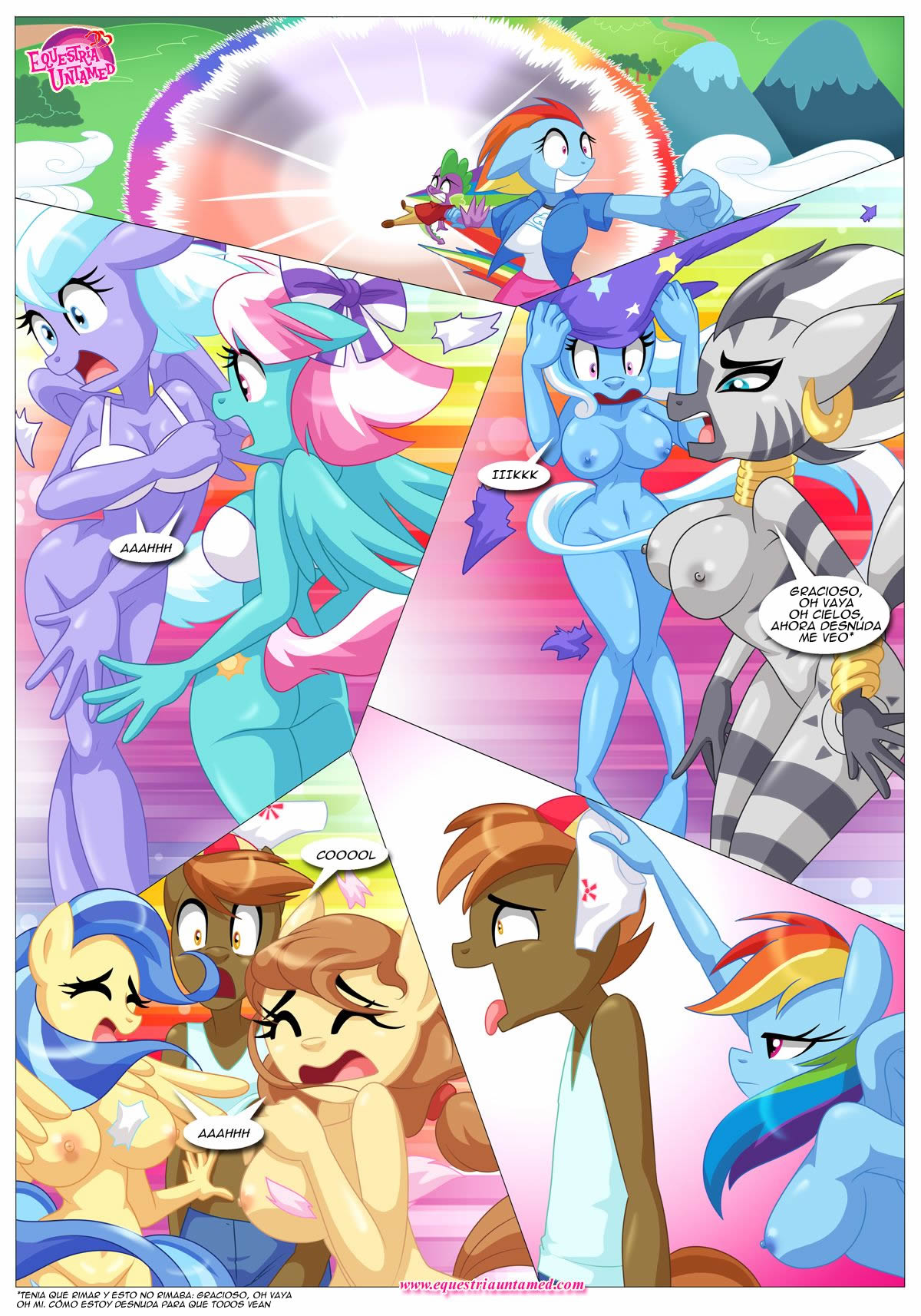 Rainbow Dash y Su Extremo Juego de PDA image number 31