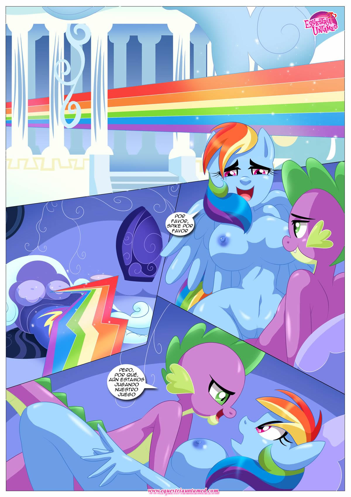 Rainbow Dash y Su Extremo Juego de PDA image number 32