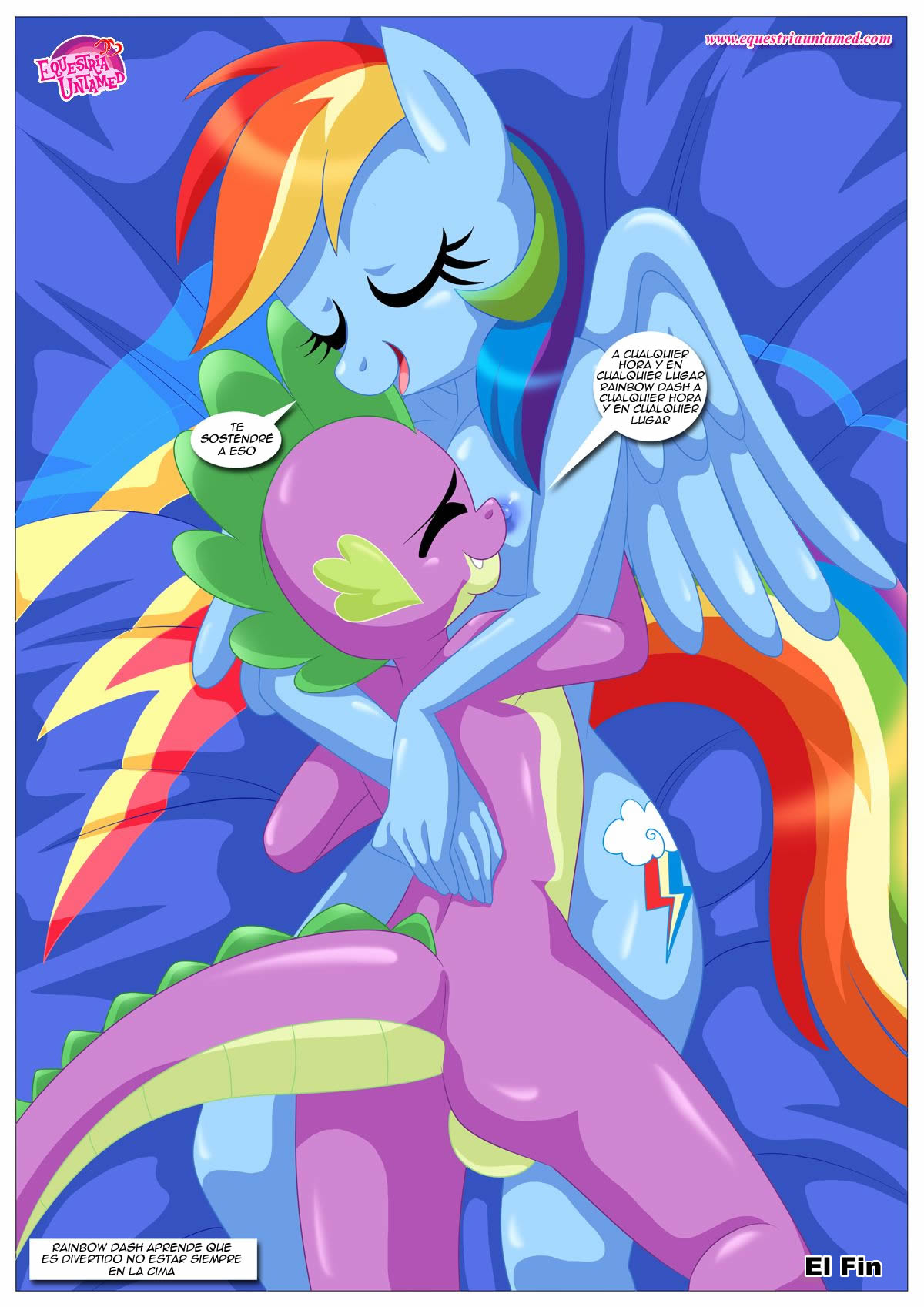 Rainbow Dash y Su Extremo Juego de PDA image number 39