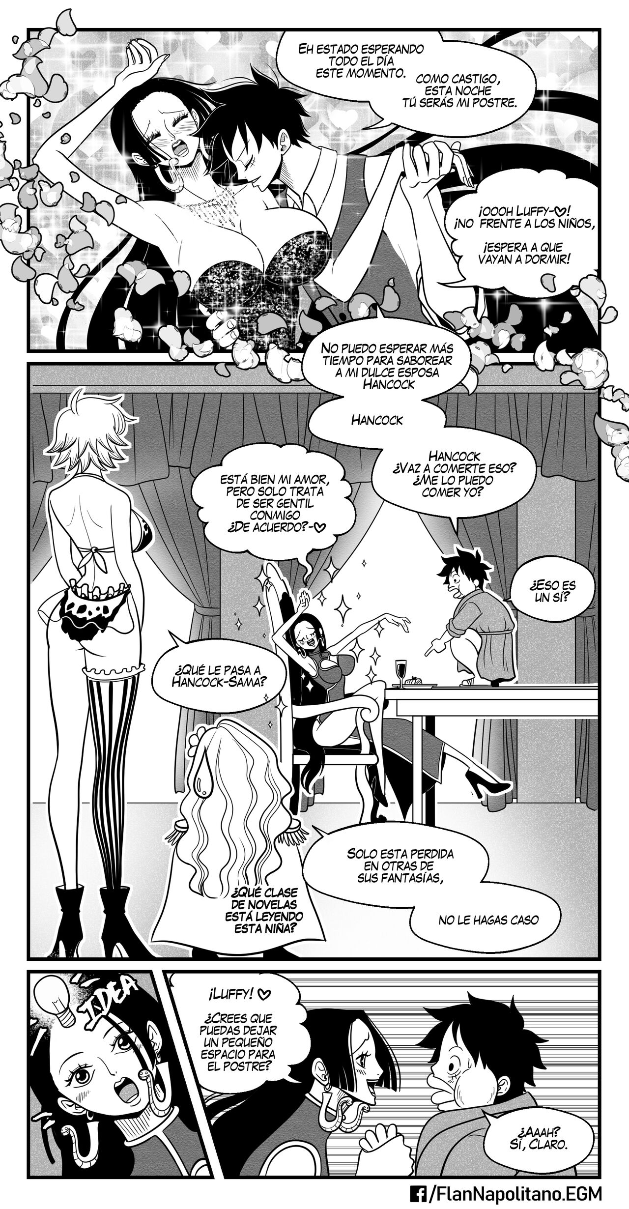 Flan Napolitano - Hancock x Luffy Parte 1 image number 13
